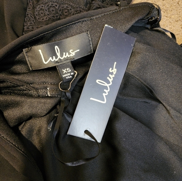 Black Lace Mermaid Maxi Dress, Women's XS [NWT!] - Picture 6 of 9